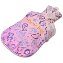 Hoppla Kindle Large Hot Water Bottle and Cover Branded Back